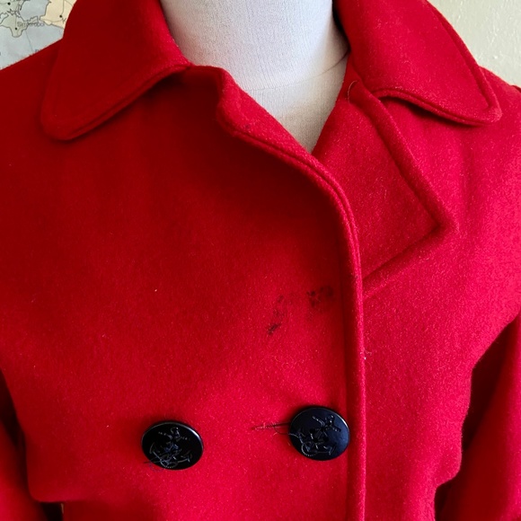 American Rag Vintage Red Peacoat - Picture 7 of 9